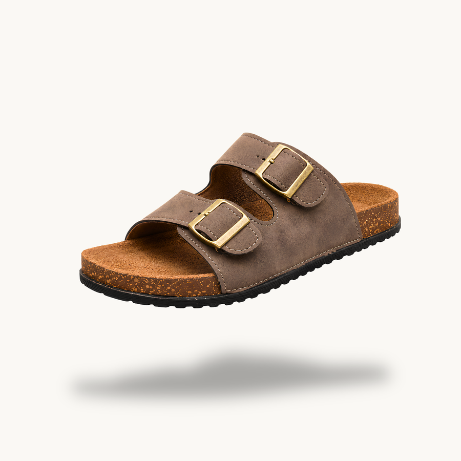 Mirello Brisa — Sandalias Clásicas de Doble Hebilla