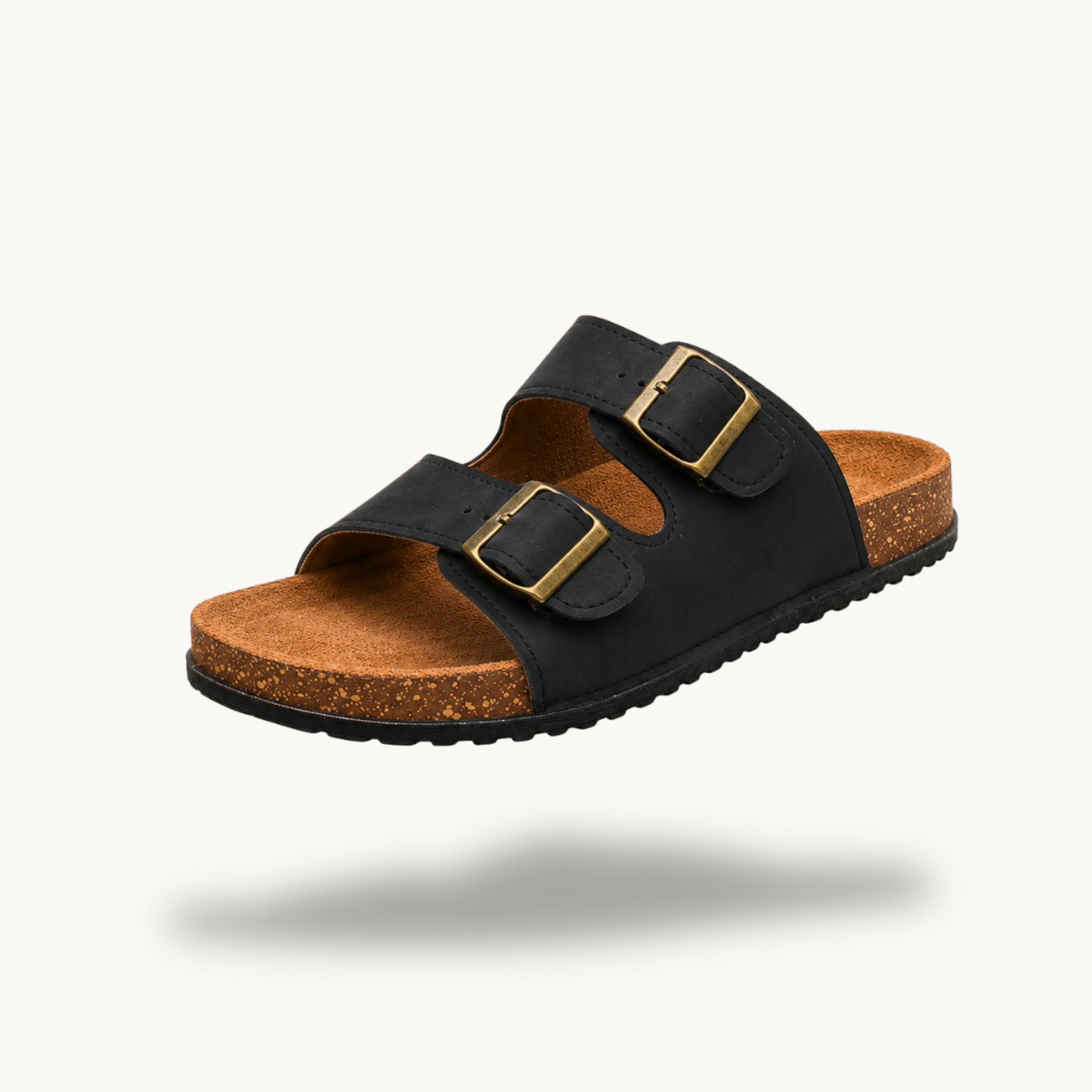 Mirello Brisa — Sandalias Clásicas de Doble Hebilla