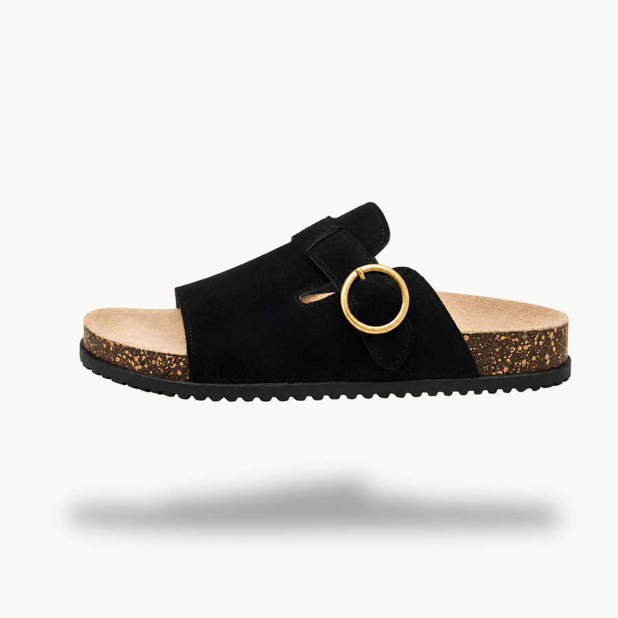 Mirello Aro — Sandalias Slide de Elegancia Relajada