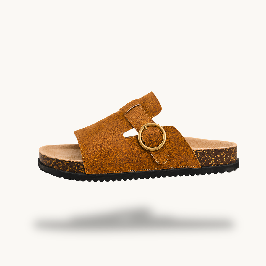 Mirello Aro — Sandalias Slide de Elegancia Relajada