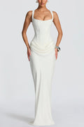 Leonor | Square Neck Maxi Dress