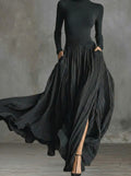 Raquel | High Waist Maxi Dress