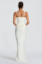 Leonor | Square Neck Maxi Dress