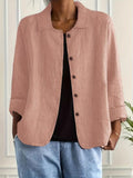 Cordelia | Relaxed Button-Front Shirt Jacket